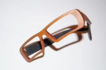Holzbrille Model X